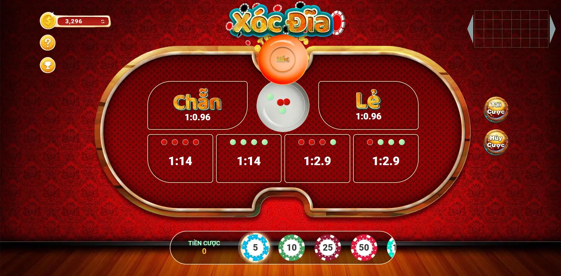 game xóc đĩa mở ra nhiều cơ hội, giúp người chơi tăng cơ hội chiến thắng nhờ các kiểu cược khác nhau