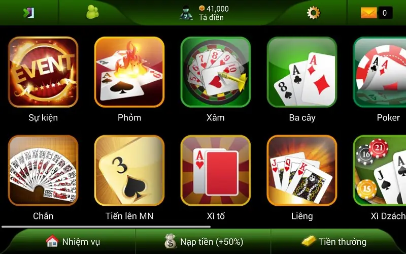 3 trò chơi thuộc top game bài đổi thưởng nhất định phải chơi